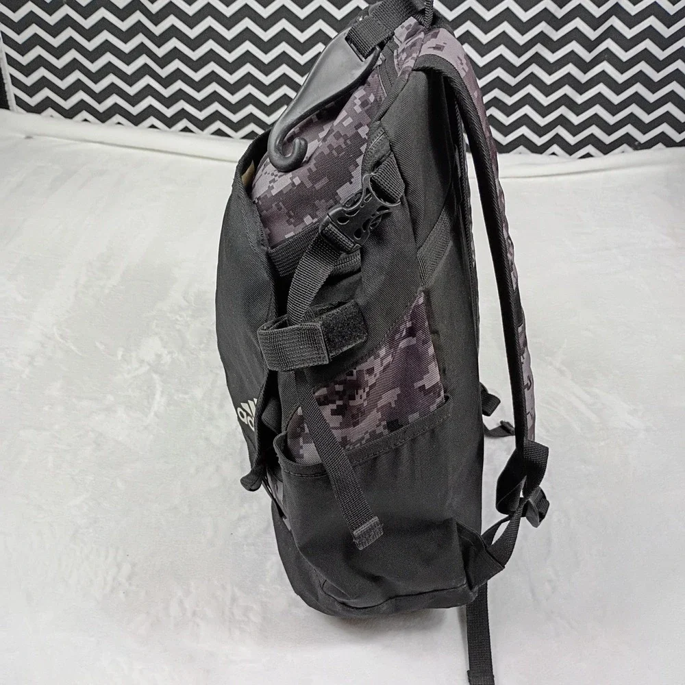 Adidas Digital Camo Backpack Black Grey Tactical Gorpcore School Bag‎